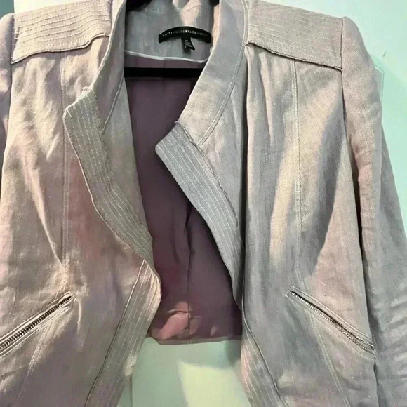 WHBM Linen Jacket - Picture 6 of 7
